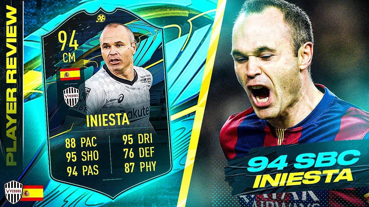 СТОИТ ЛИ ДЕЛАТЬ SBC?!🤔 ОБЗОР 94 PLAYER MOMENTS АНДРЕСА ИНЬЕСТЫ! FIFA 21 Ultimate Team