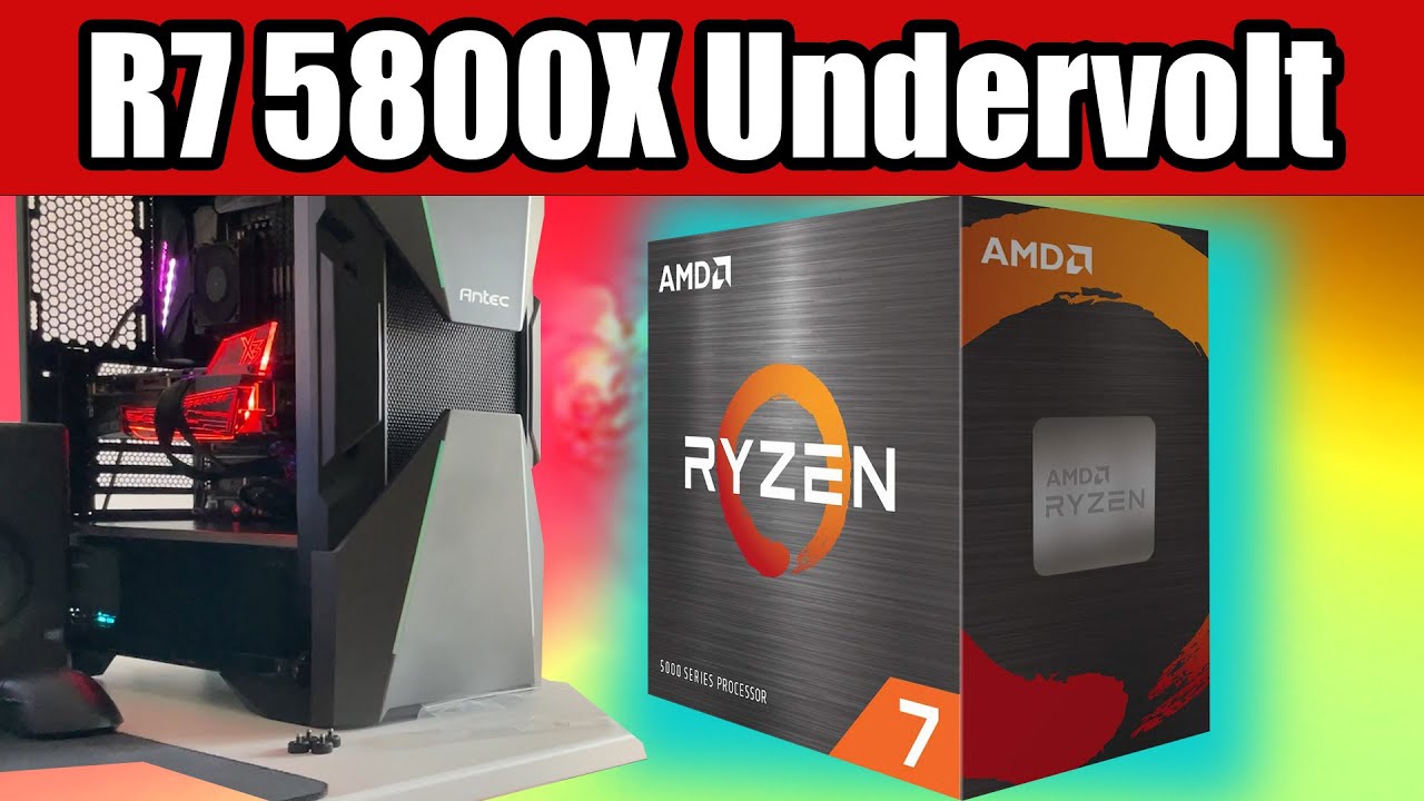 Понизьте напряжение вашего Ryzen 7 5800X для увеличения FPS и снижения температуры!