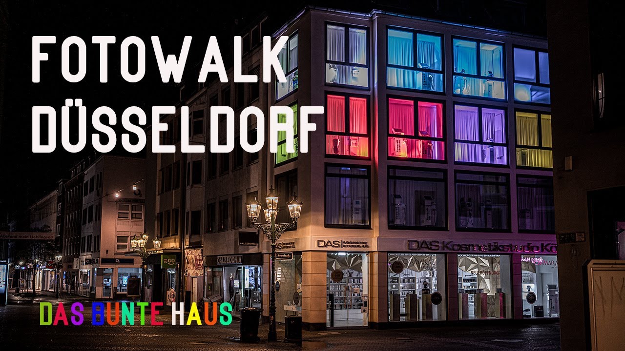 Fotowalk Düsseldorf - Das bunte Haus | Achtung!!! Beinhaltet Handyaufnahmen bei Nacht ;) |