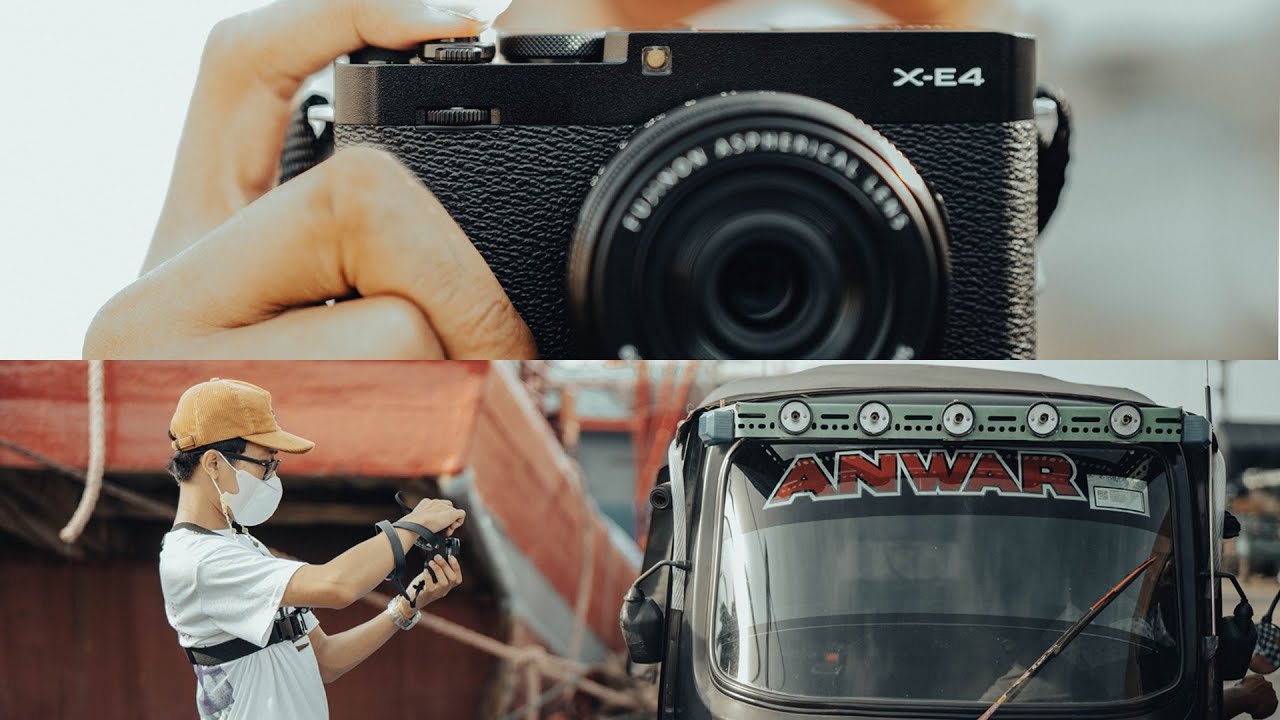 Review tipis tipis FUJIFILM X-E4, Analog Vibes! No Edit No Preset! | POV Street Photography
