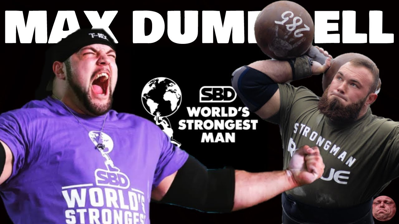 Max Dumbbell Training | The World’s Strongest Man 2023