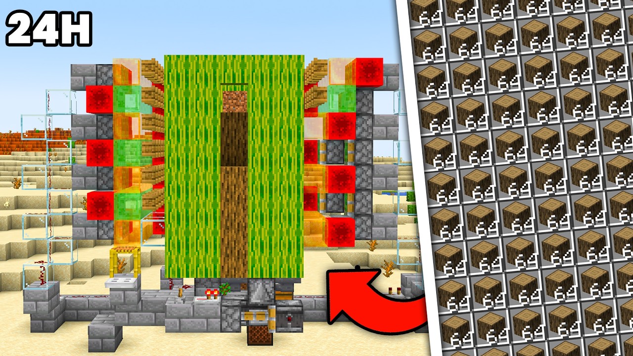 Miałem 24 GODZINY, aby ZBUDOWAĆ TO w Minecraft!