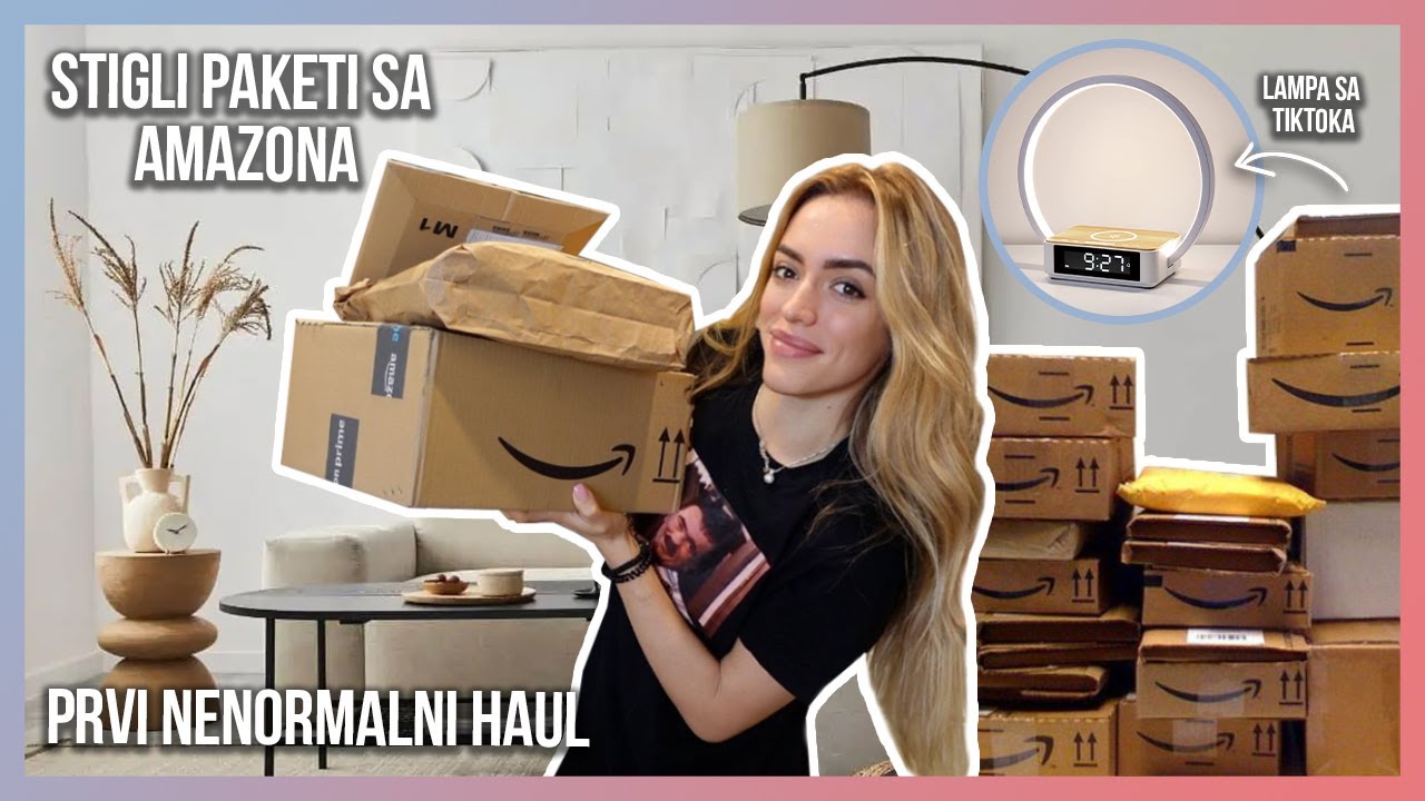 STAN GOTOV & STIGLI SVI AMAZON PAKETI | MadridVlogs 4