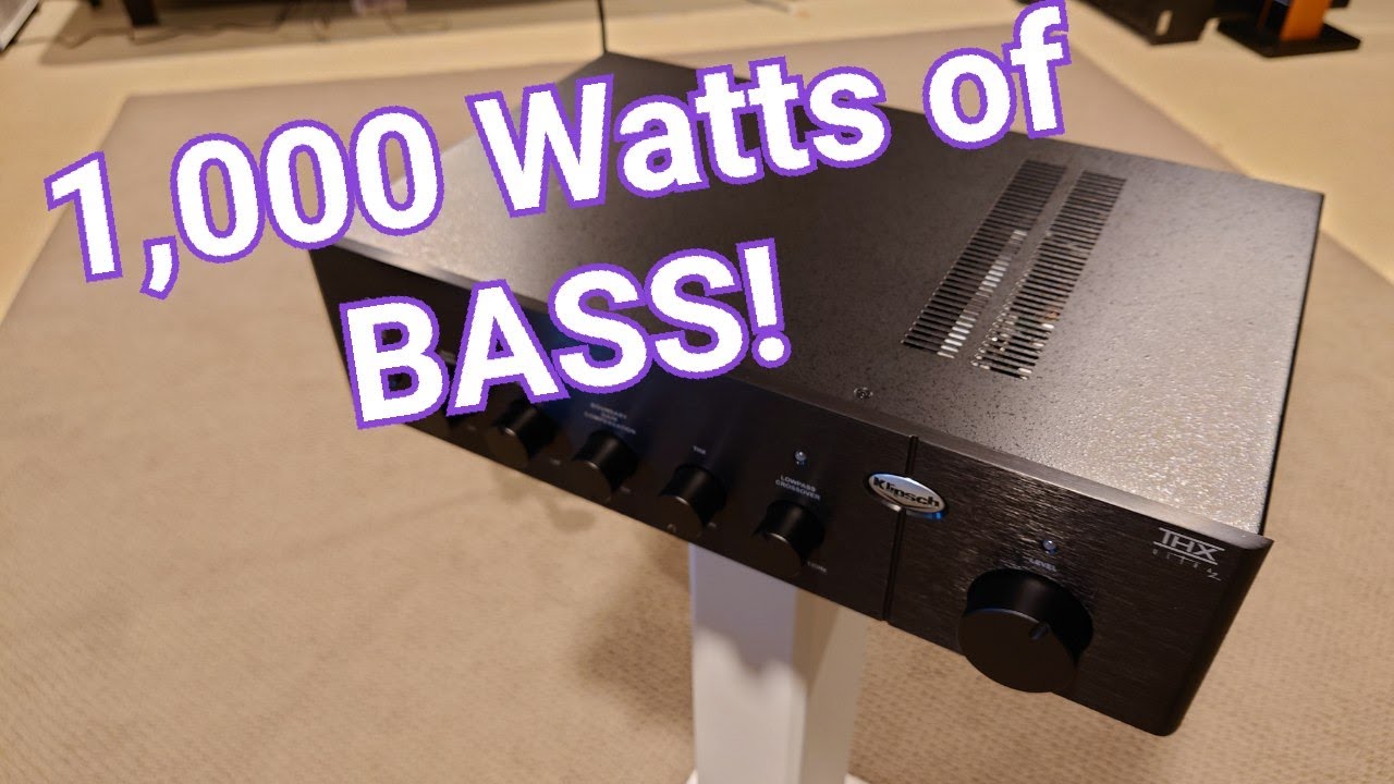Who is Still Using Passive Subs?? |💎?| Klipsch KA-1000-THX Sub Amp