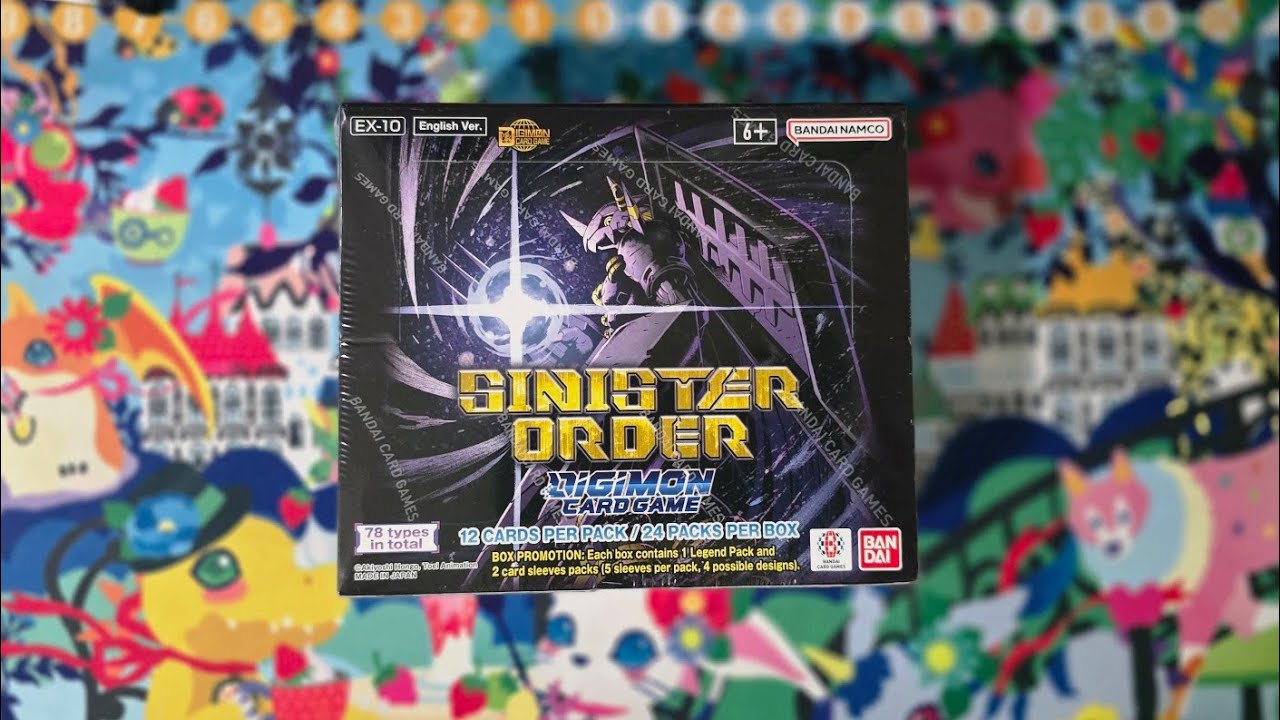 Let's Open a Digimon TCG EX10 Sinister Order Booster Box! 