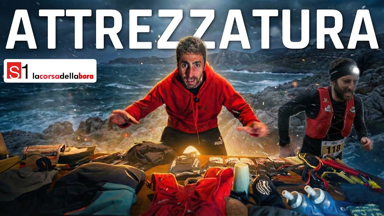 Correre 102Km in inverno (ed arrivare secondo): Attrezzatura utilizzata