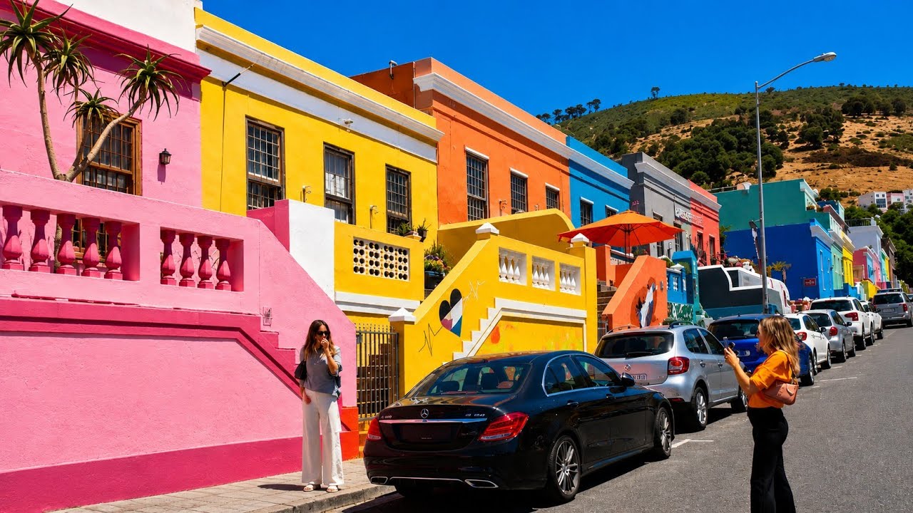 Bo-Kaap Streets Walk 🇿🇦 | Heritage Area POV (Cape Town)