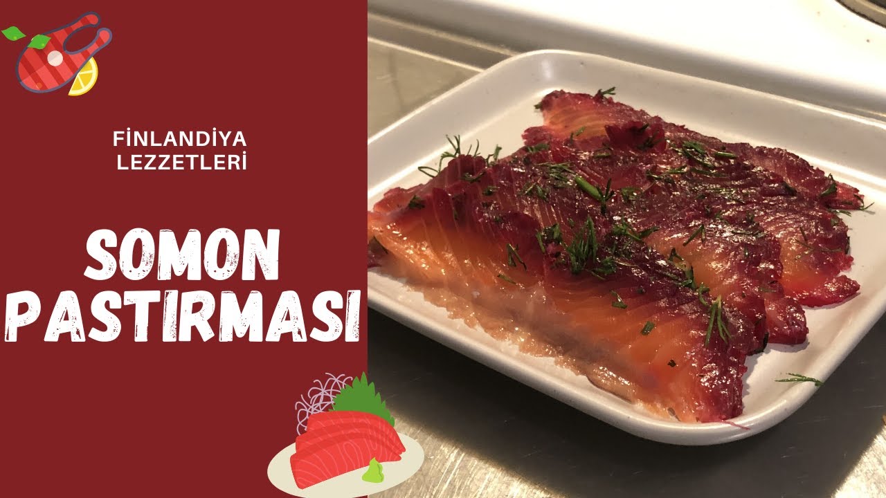 Finlandiya Lezzetlerini Tadalım // Somon Pastırması/Graavilohi Nasıl Yapılır? // Finlandiya’da Yaşam