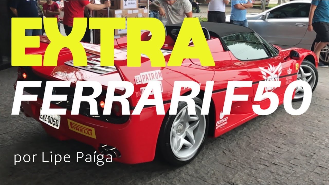 FERRARI F50, MEU PRIMEIRO HIPERCARRO