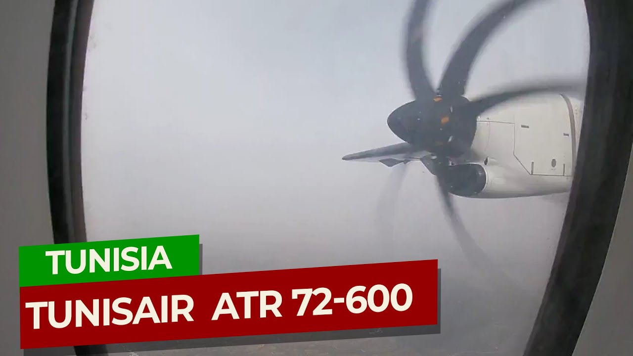 Tunisair Express ATR 72 | What is it like to fly in TUNISIA? | Drawyah Vlogs