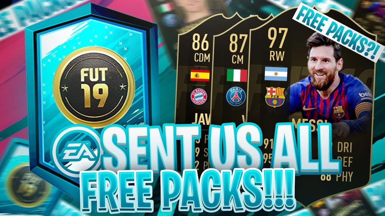 EA SENT US ALL FREE PACKS!