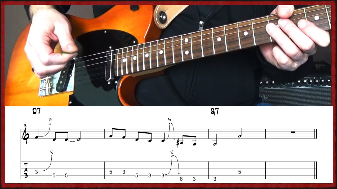 Blues Basics Guitar - Bending