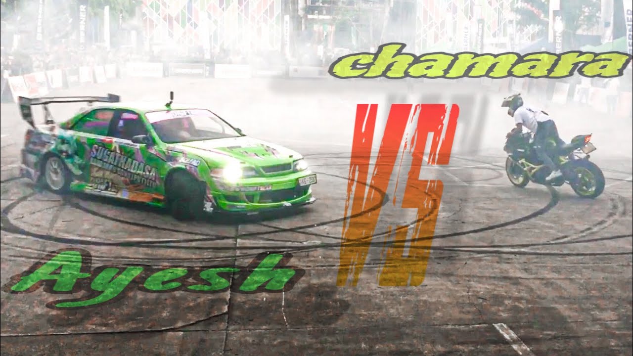 Drifting battle  | ayesh bandara vs chamara pathiraja ⚠️