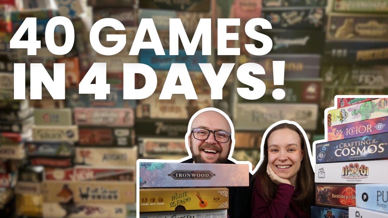 Мы сыграли более 40 игр за 4 дня!