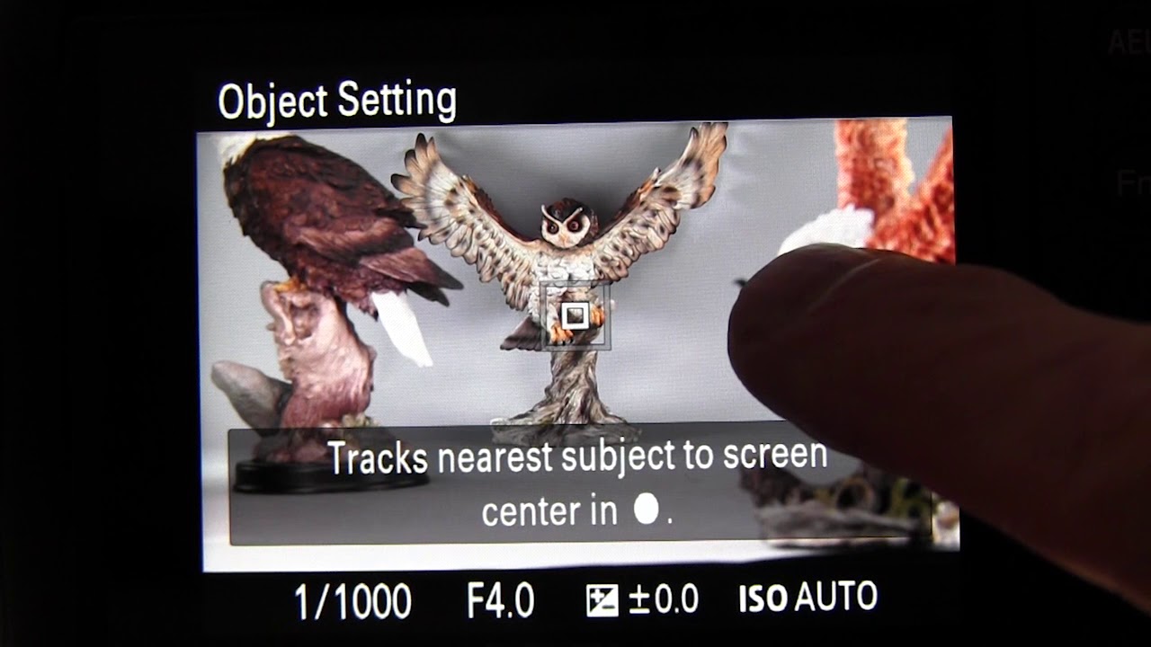 Sony RX10 IV Touch Screen Features