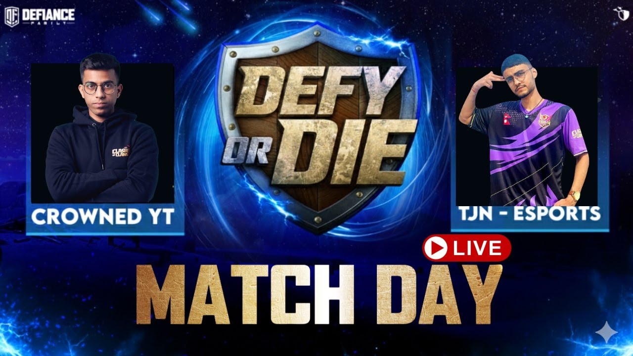 CROWNED YT VS TJN ESPORTS DOD ROUND OF 256  || TEAM JN ||