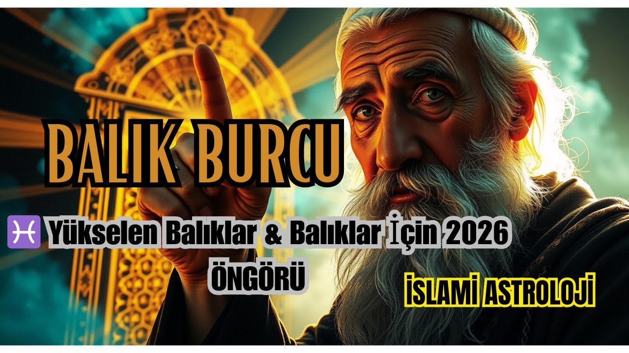“2026’da KARİYER VE MADDİ YENİDEN YAPILANMA | Balık Burcu (İslami Astroloji)”