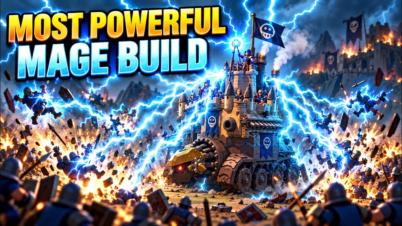 This Lightning Mage Build Is BROKEN! ⚡ | Wanderburg