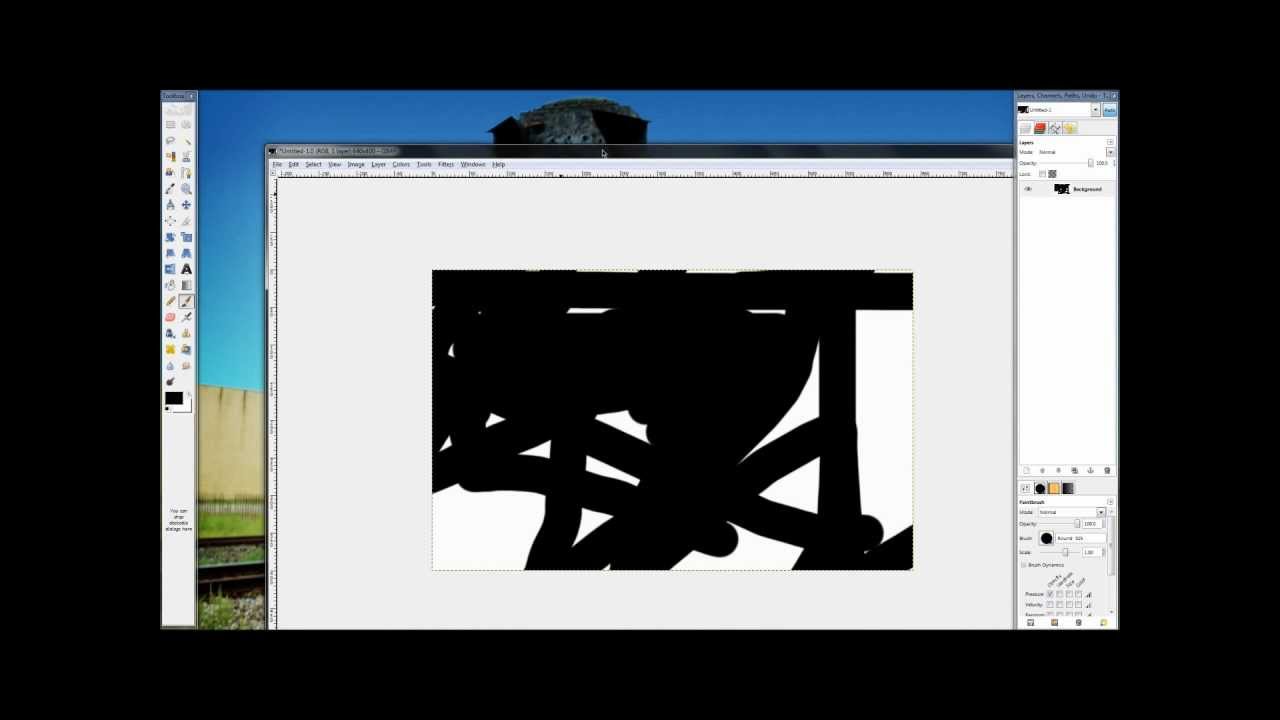 How to use Gimp for beginners - Lesson 1 - Getting around GIMP