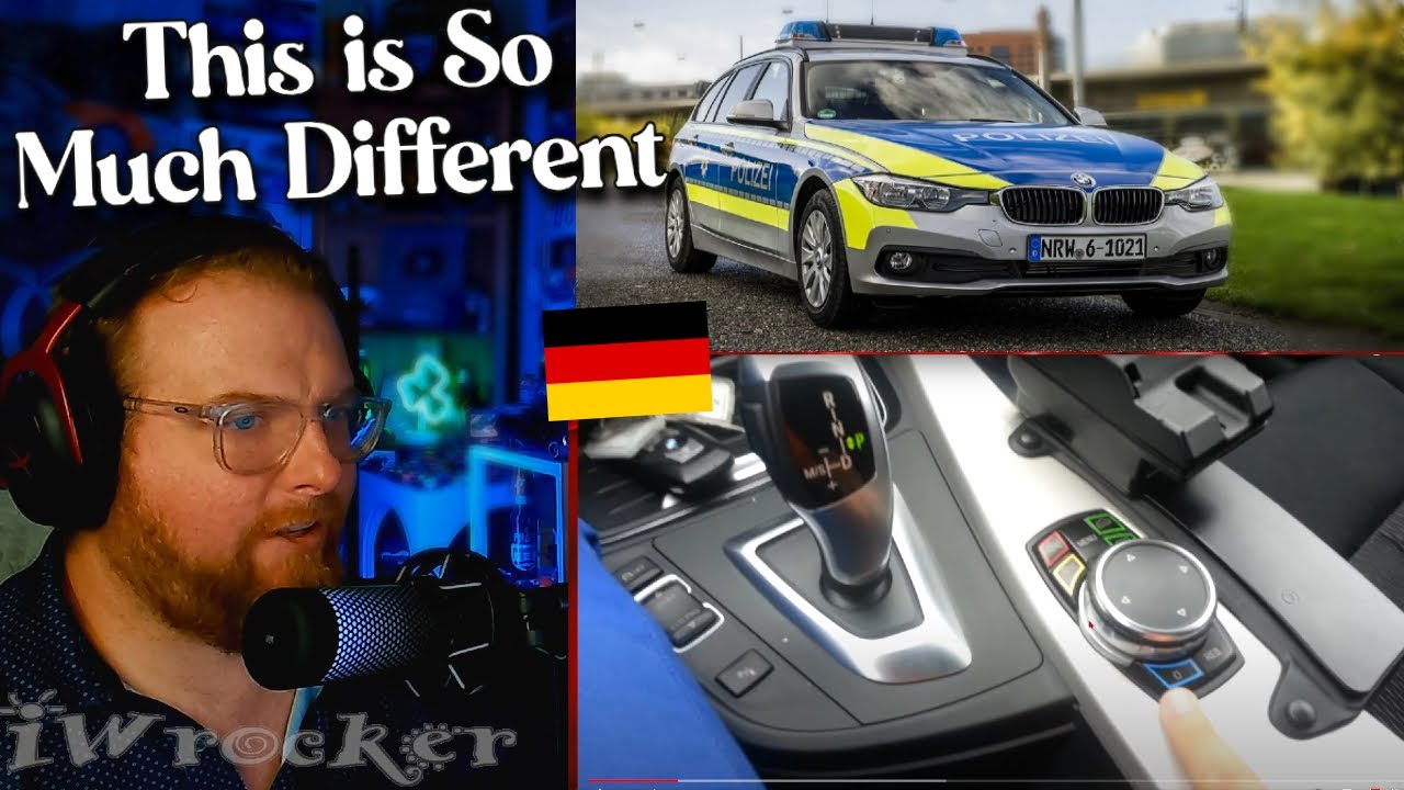 American Reacts to What's in a German Police Car? - Vehicle Tour/highlights