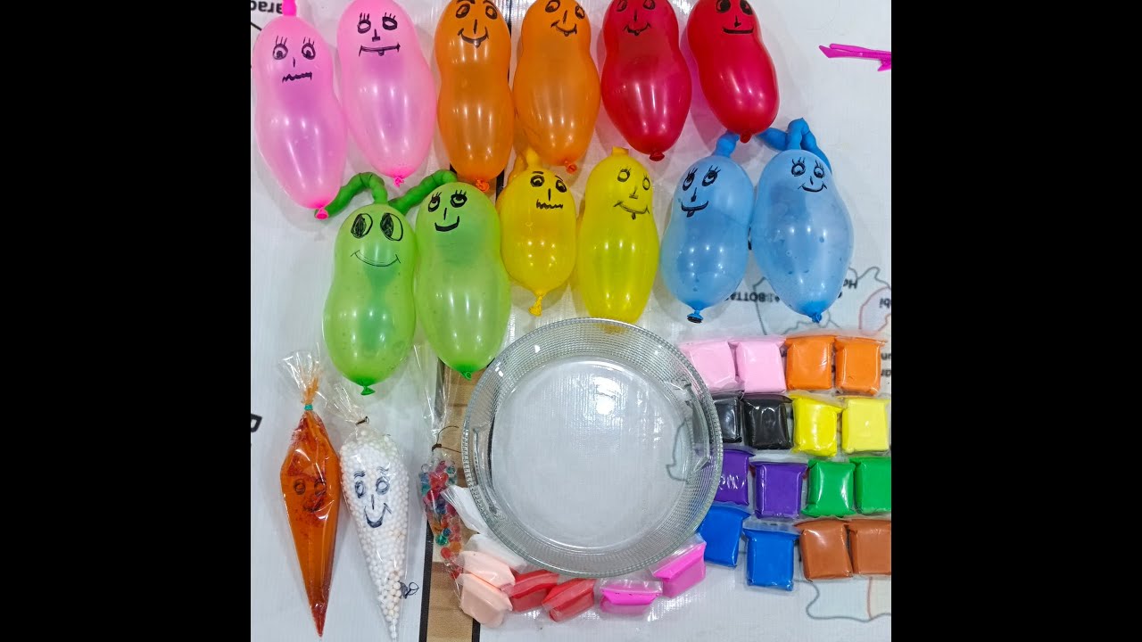 ASMR Mixing Clay, Lipstick , Glitter and More into  Slime! #lipstick #satisfying #relaxing #asmr