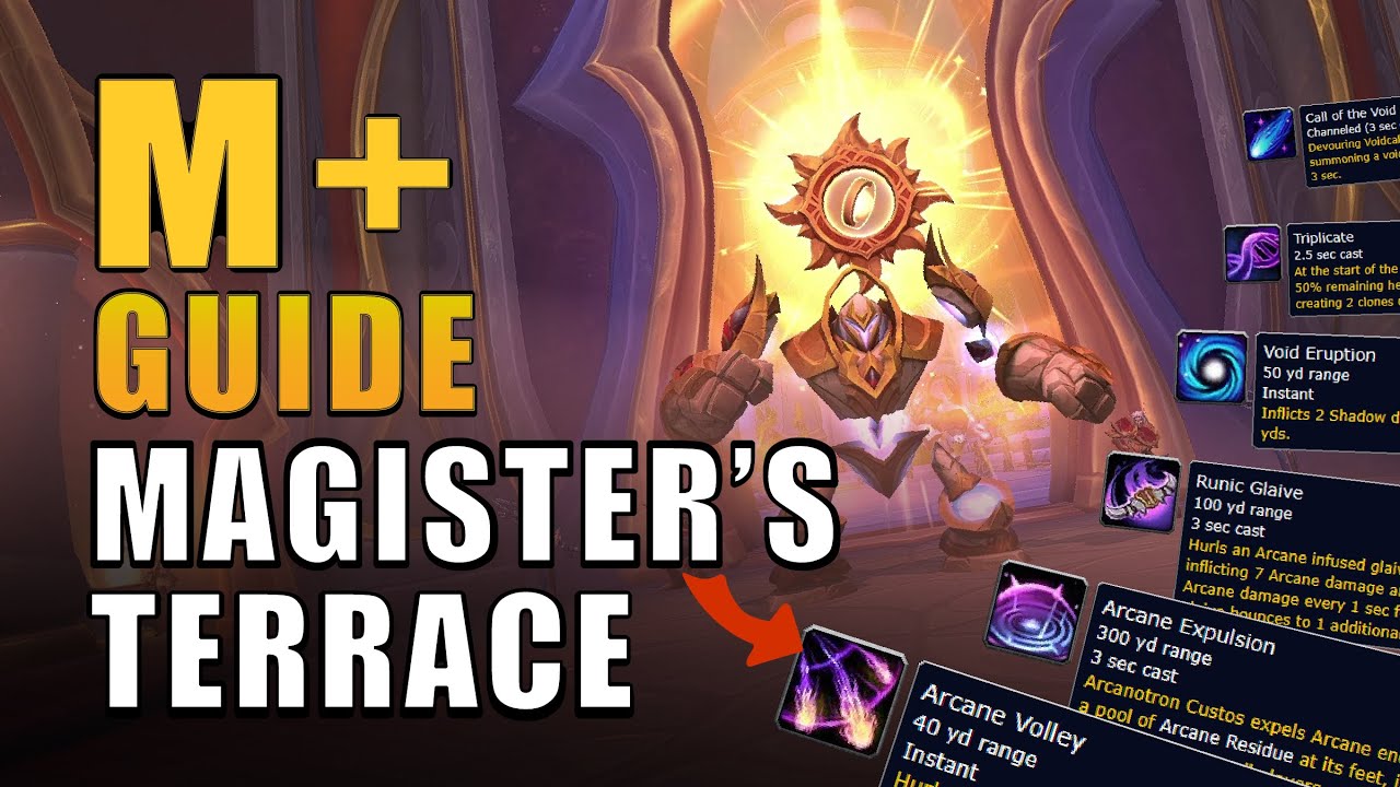 Midnight Beta M+ In-depth Guide to: Magisters’ Terrace