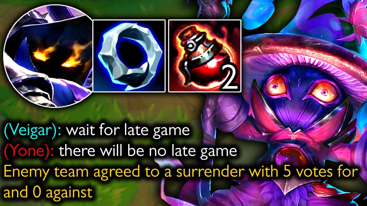 THEY ARE SCARED OF VEIGAR'S LATE GAME