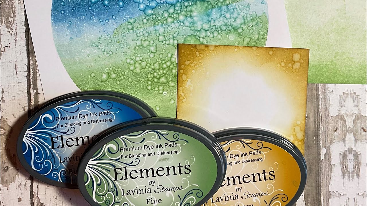 Playtime with Elements ink pads #laviniastamps