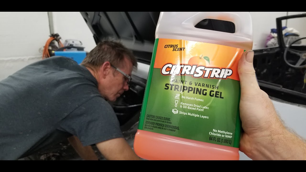 Удаляем Rhino Liner с помощью CitriStrip! Мы были впечатлены.