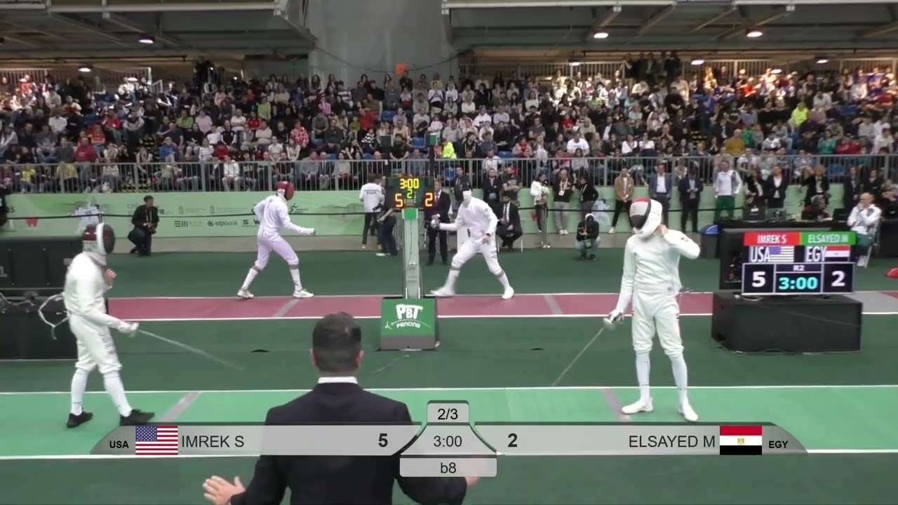 2025 112 SME WESTEND Grand Prix, Budapest IMREK Samuel vs ELSAYED Mohamed
