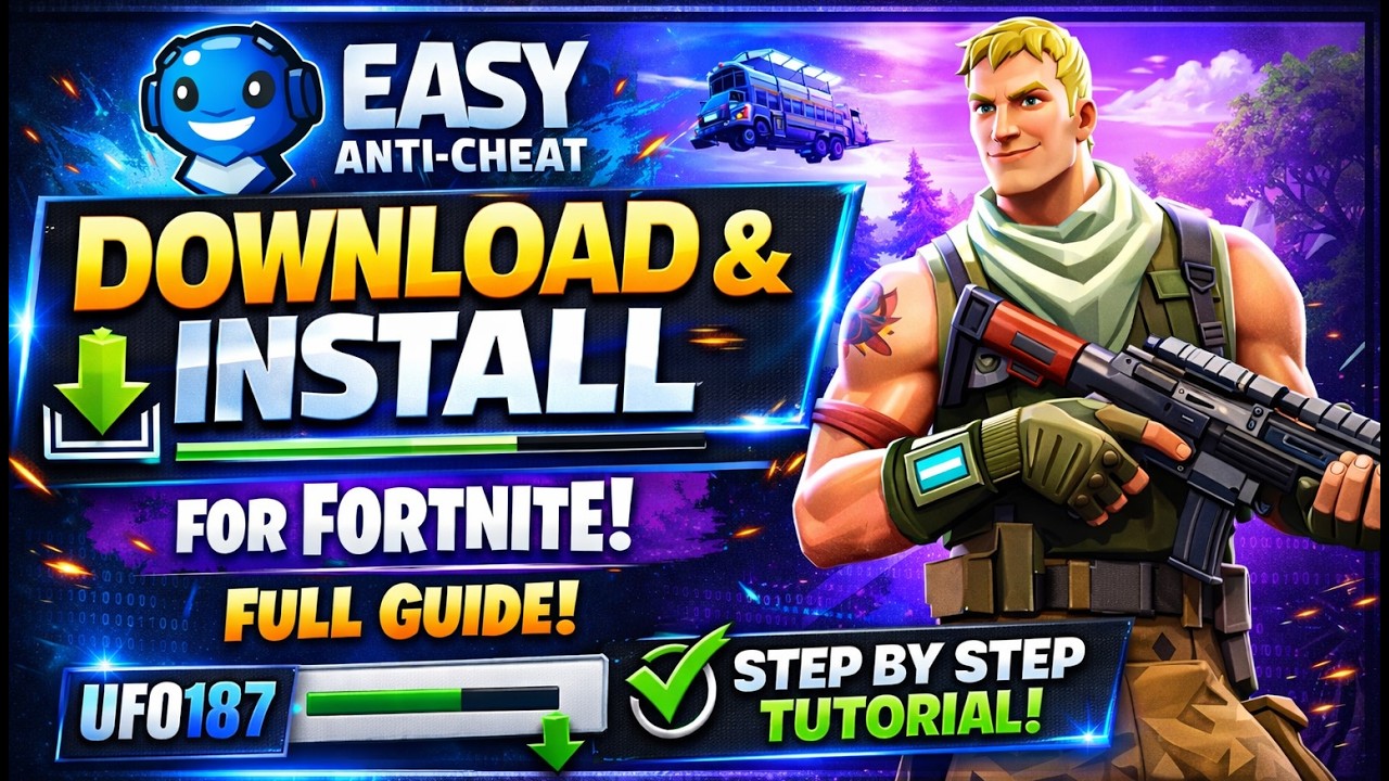 How To Install Easy Anti Cheat on PC - (Full Guide) Install EasyAntiCheat for FORTNITE 2026