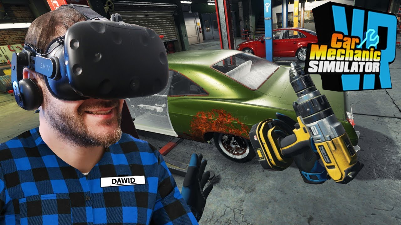 Zostałem Mechanikiem Samochodów w VR - Car Mechanic Simulator VR (HTC VIVE VR)