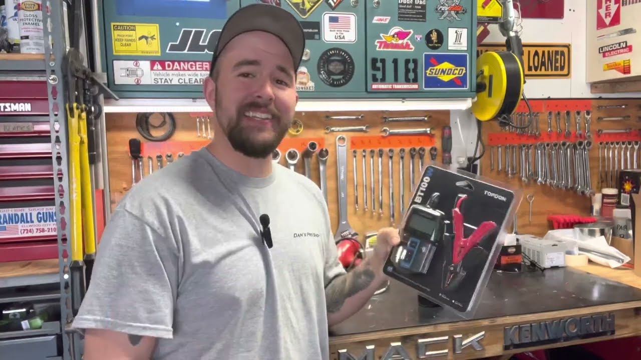 TOPDON battery tester, tool review!!