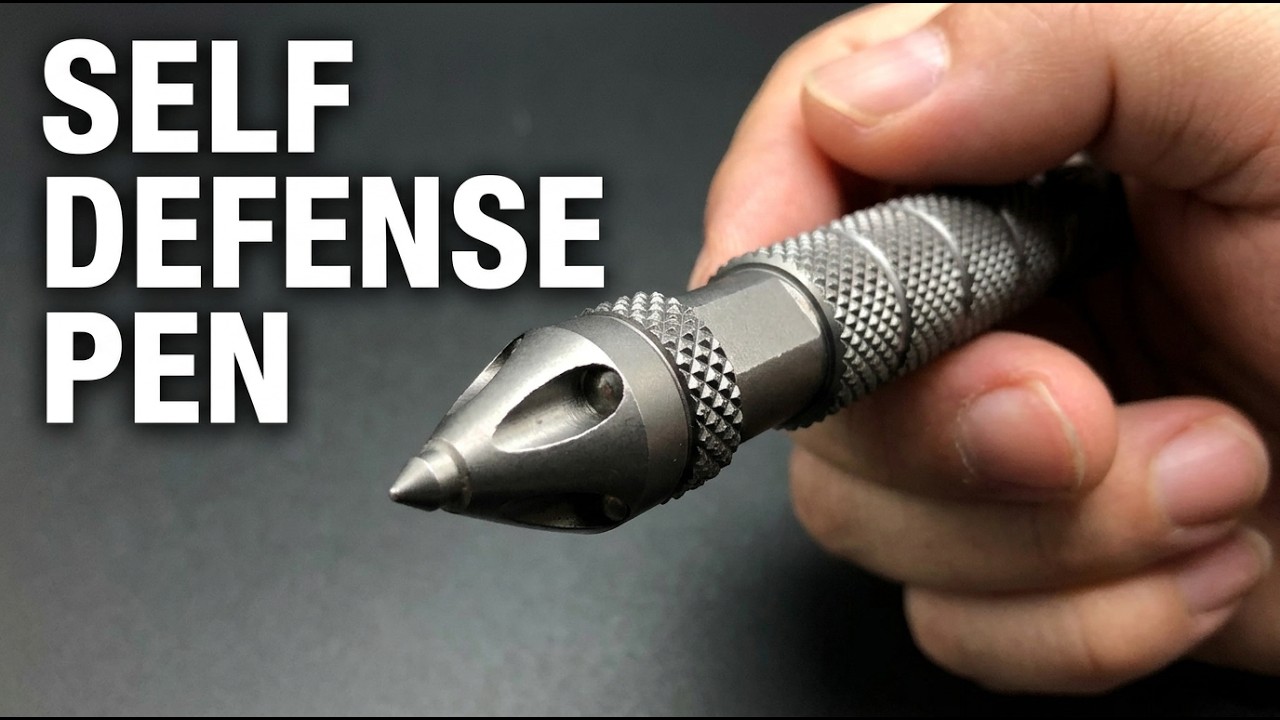 Multifunction Aluminum Self Defense Glass Breaker Pen Tool Review