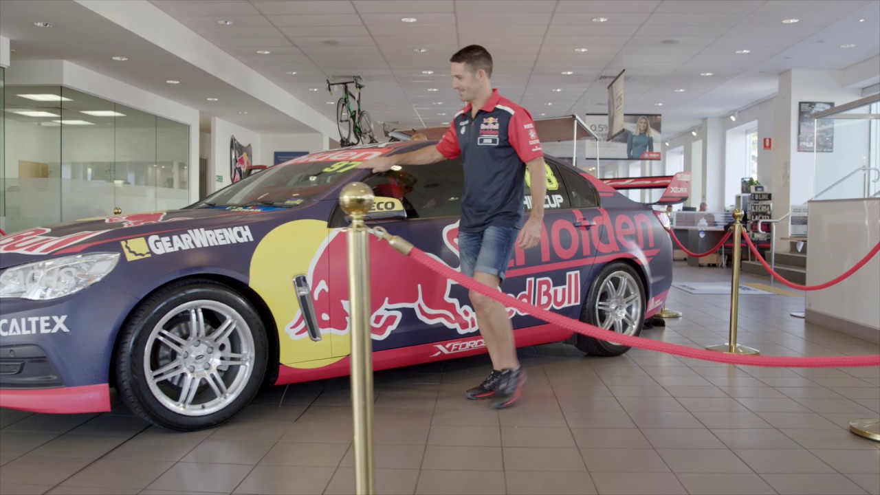 Jamie Whincup tries Smartleasing's car buying service