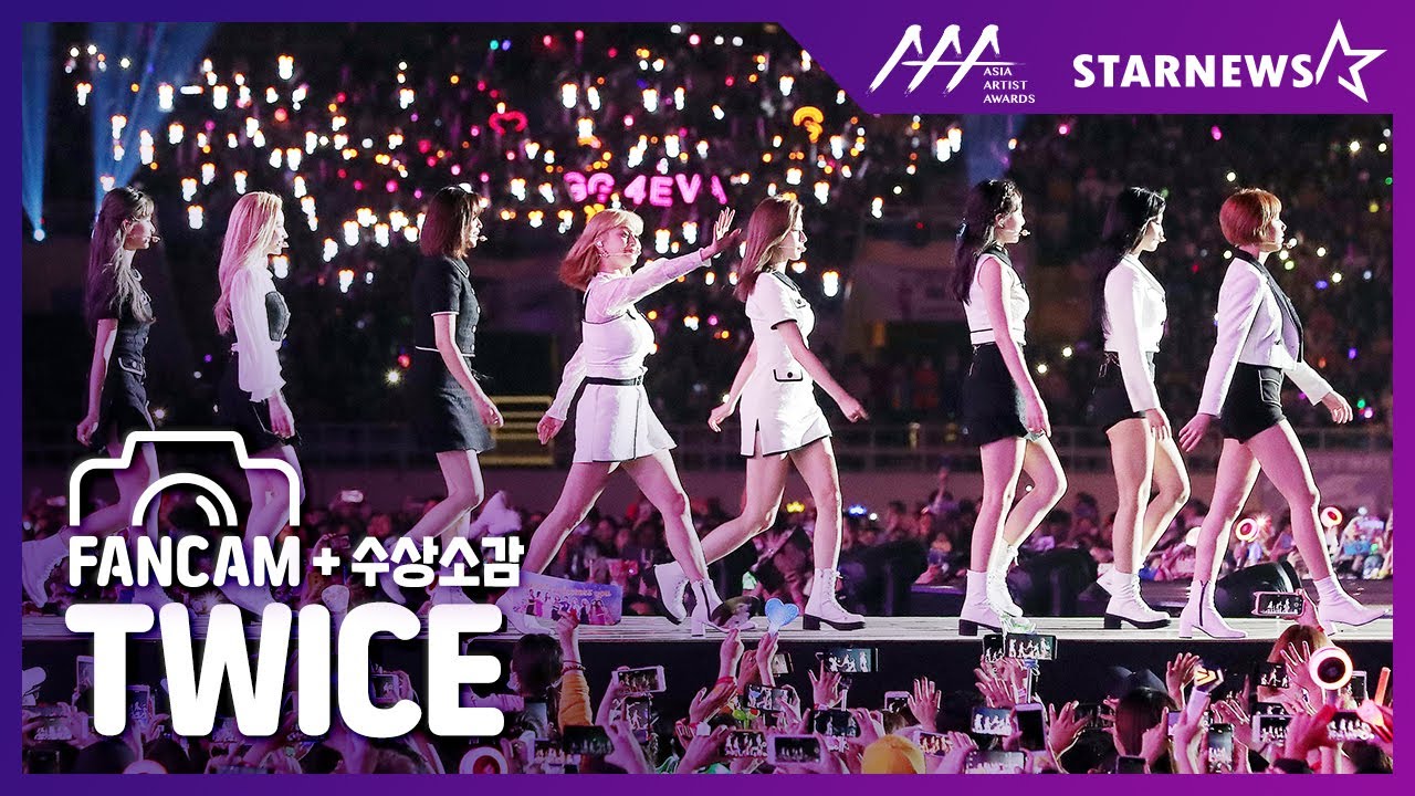 [2019 AAA in Vietnam 직캠 FANCAM] 트와이스(TWICE)-Fancy+Feel special & 수상소감 acceptance speech(AAA2019)