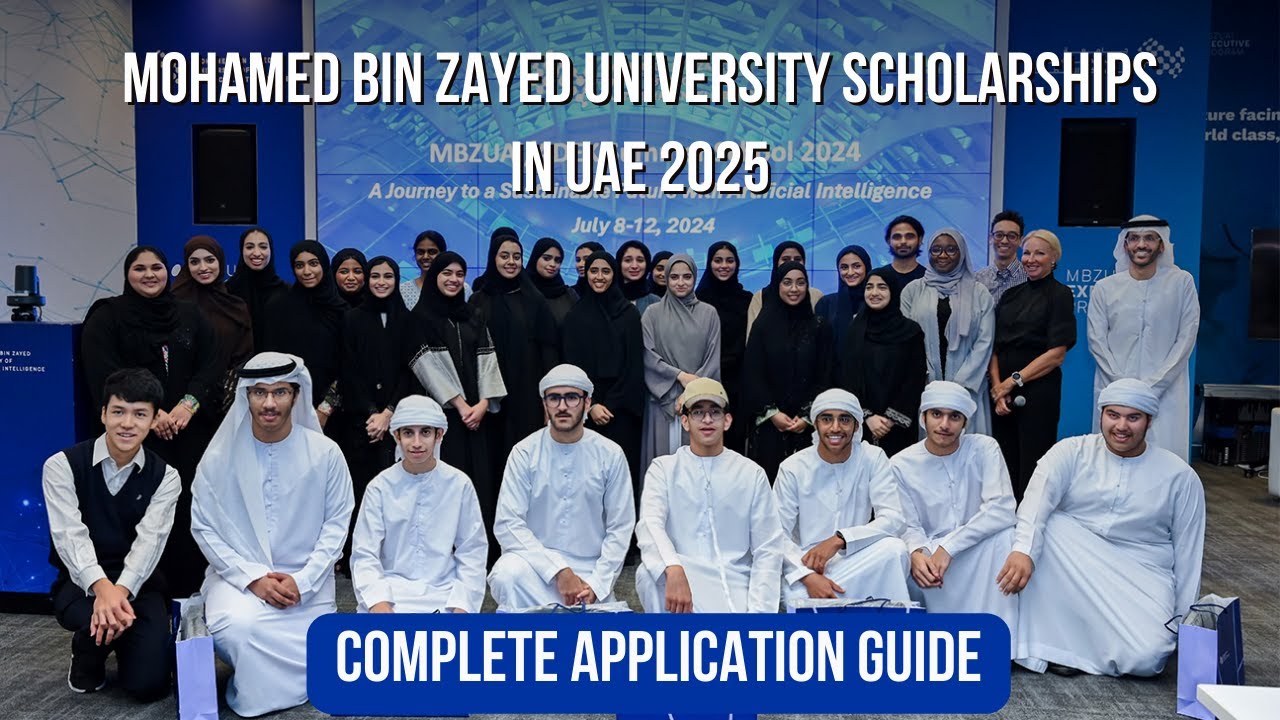 Mohamed Bin Zayed University Scholarships in UAE | Fully Funded Scholarships for Students