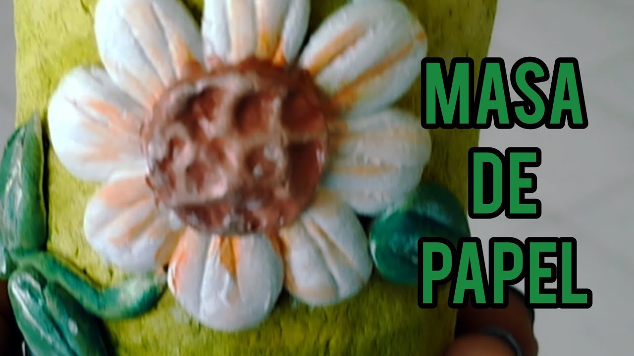 La receta más fácil y económica de masa modelable de papel higiénico! 