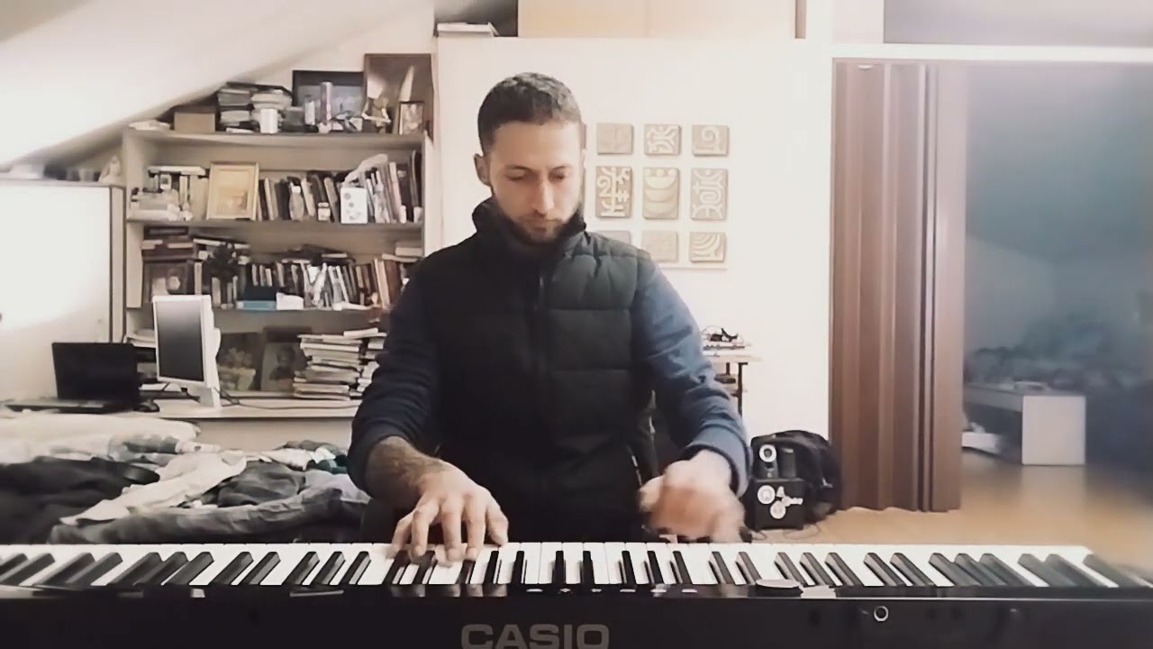Стенли - Обсебен (кавър на пиано по слух)