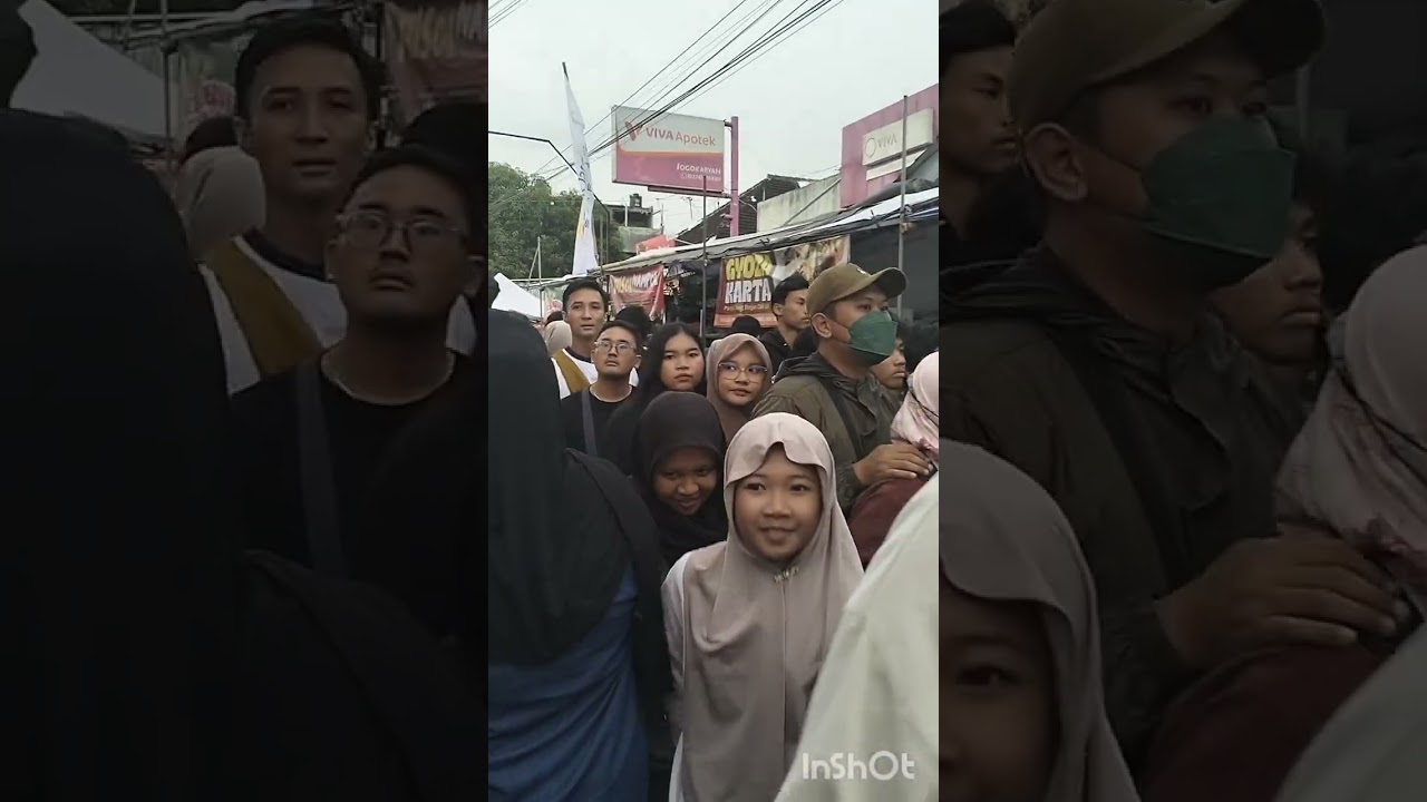 Pengunjung KRJ ( kampung ramadhan jogokariyan) Yogyakarta berjubel sekitar Masjid Jogokariyan, hr 4.