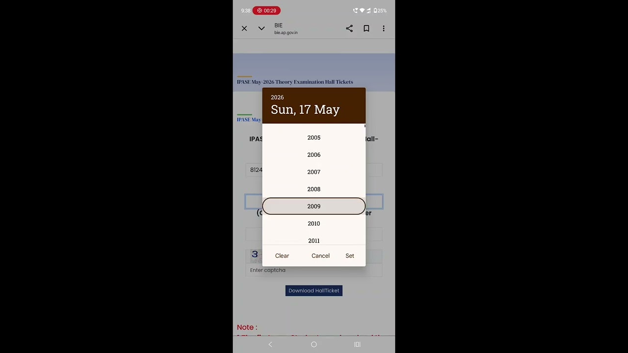 AP  Intermediate Betterment  Hall Ticket Download 2026 | Step-by-Step Process