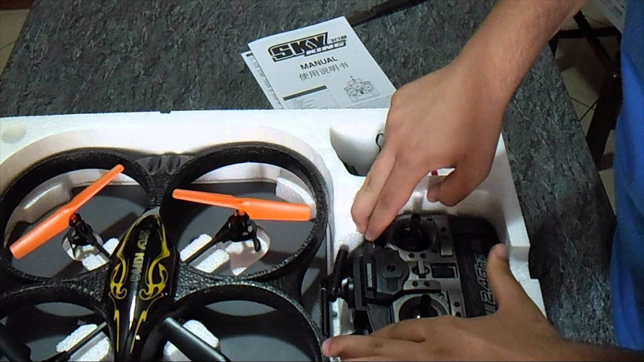 RC Modellismo Caserta - Unboxing  Drone Quadricottero XinXun Sky king con Videocamera