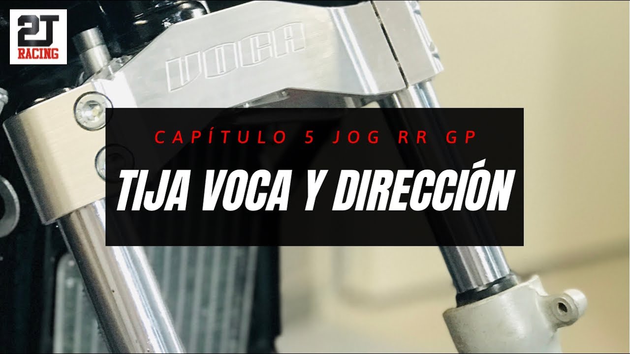 Capítulo 5 · Construcción de un SCOOTER de CARRERAS · Tija VOCA y dirección · MOTOSCOOT