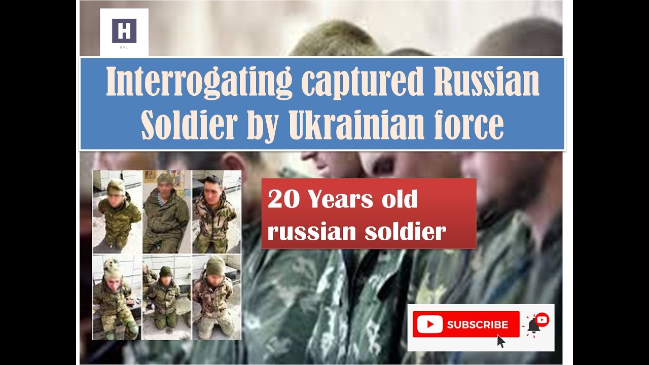 Interrogating captured Russian soldier by Ukrainian force (English Sub-Title)