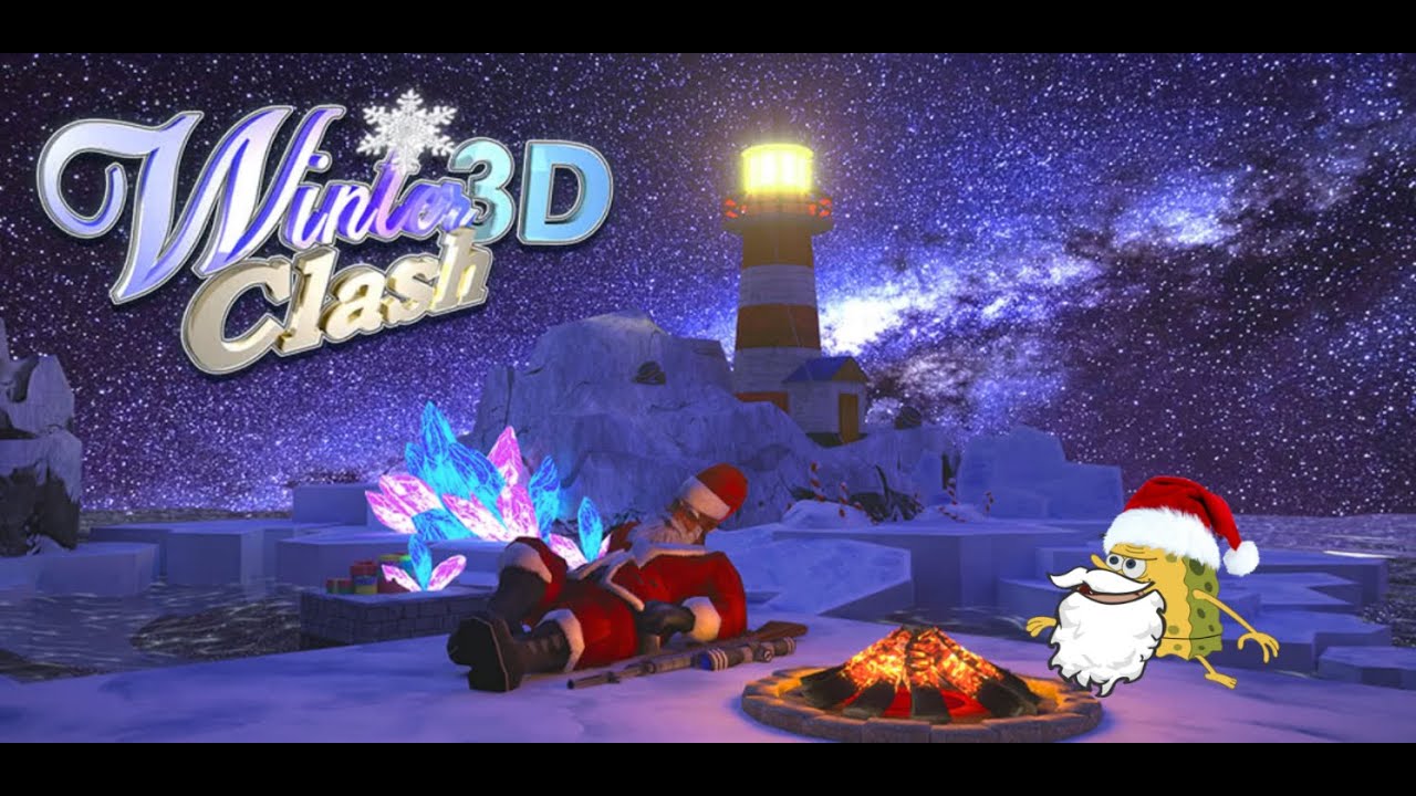 Winter Clash 3D: Santa Claus contra los duendes.