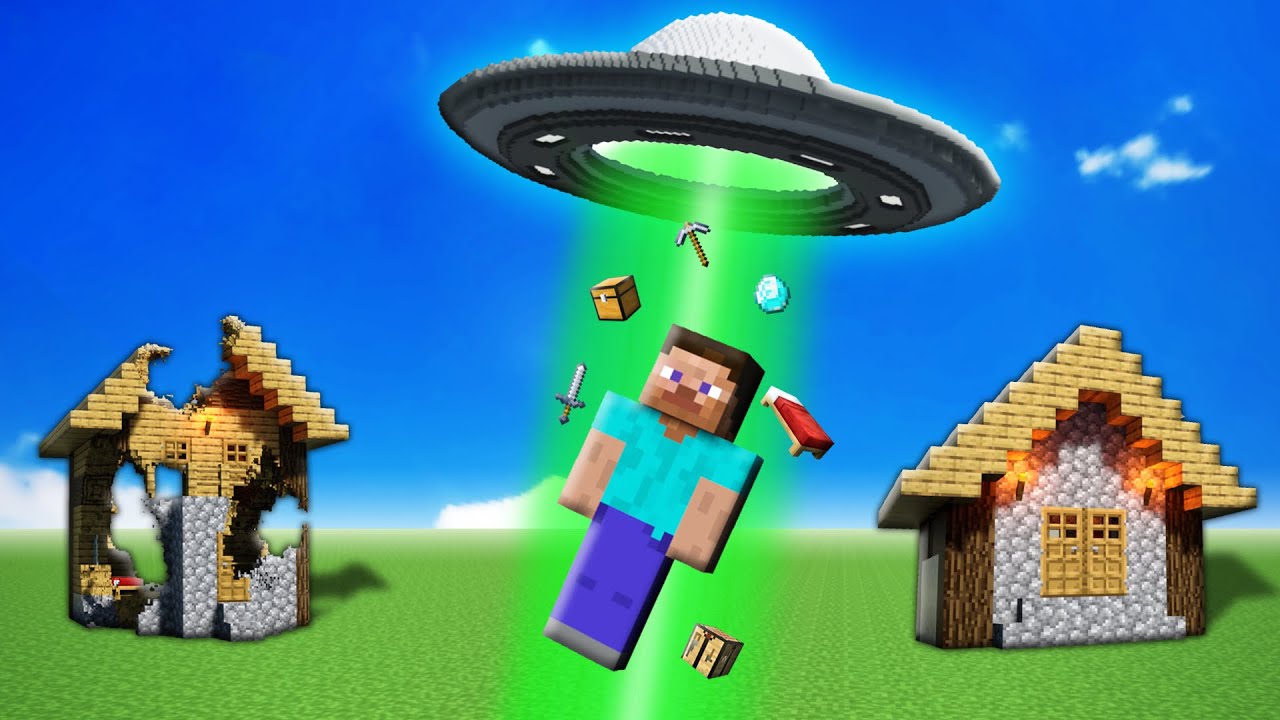 Experiments with UFO vs Minecraft | TeardownUfo