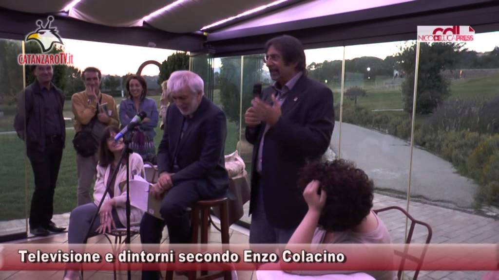 Enzo Colacino e la televisione