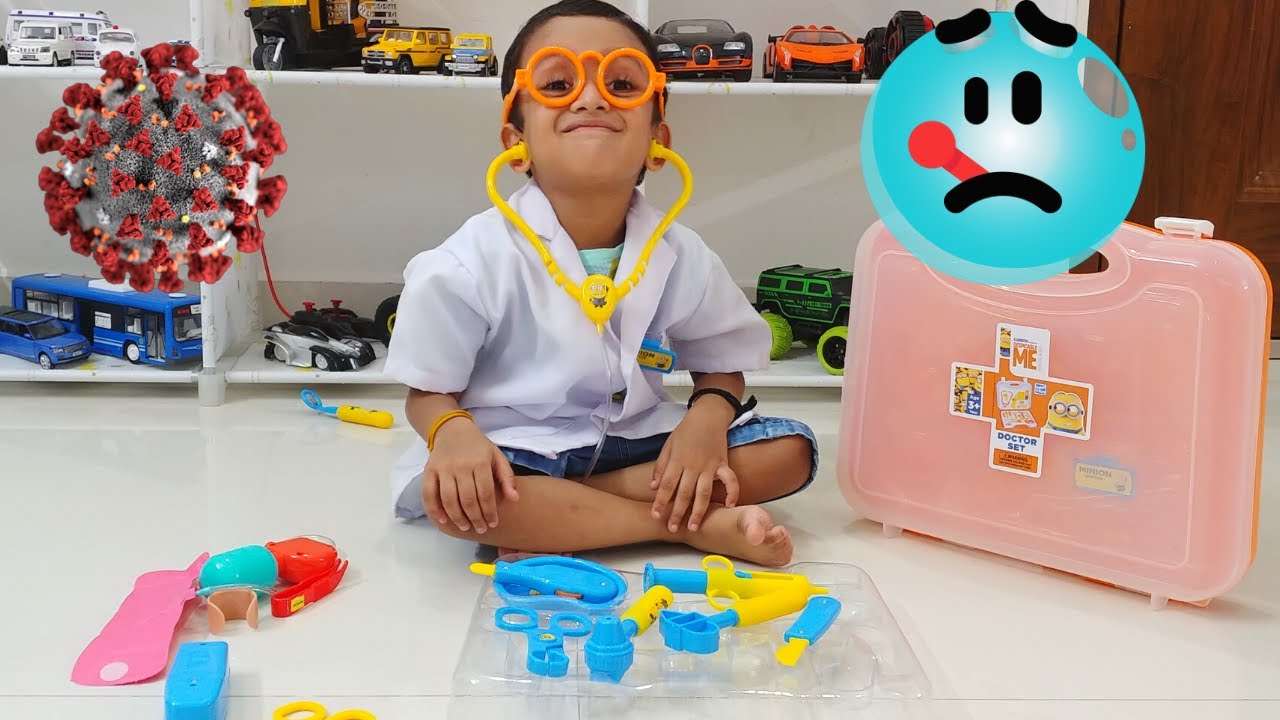 Cucudus PRETEND PLAY With Doctor set toy | Doctor set Play toys review | Doctor doctor play