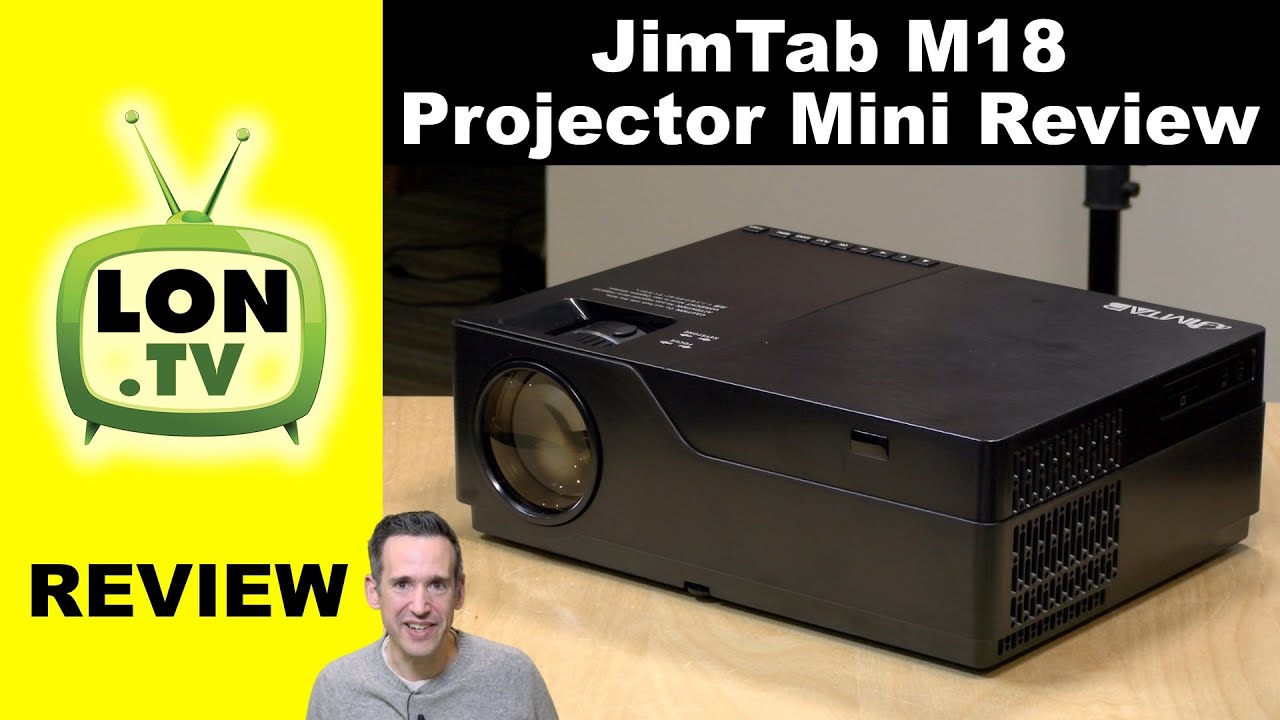 The JimTab M18 Projector's False Brightness Claims - Mini Review
