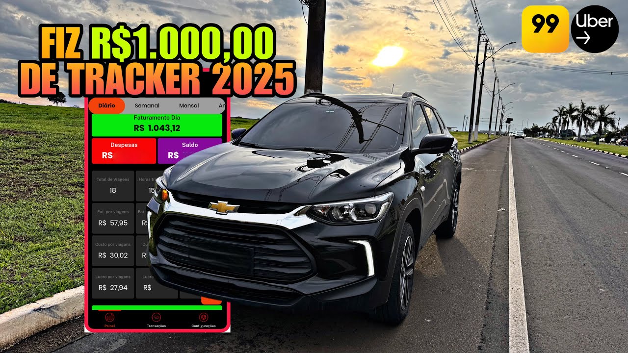 Meu primeiro dia fazendo R$1.000,00 com a Tracker 2025🤑